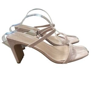 Pretty Little Thing‎ Strappy Square Toe Block Heel Sandals Size 6 New